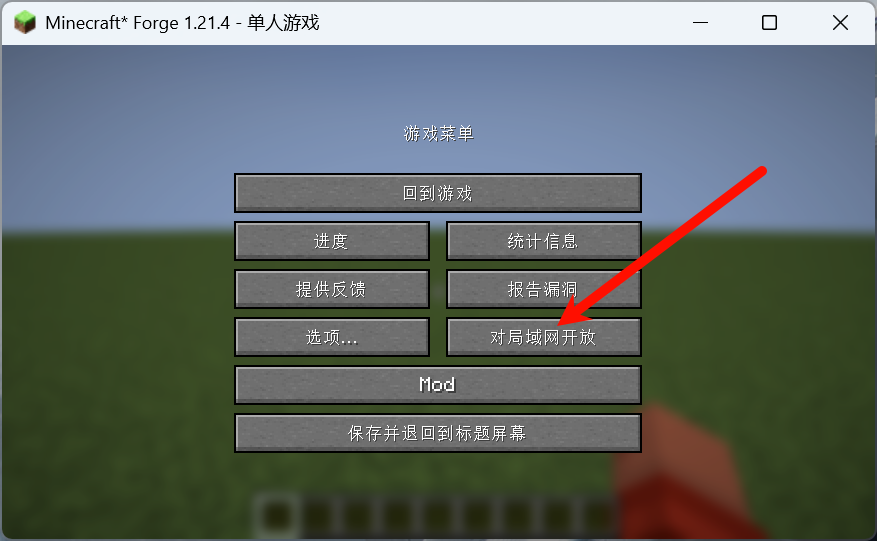 对局域网开放